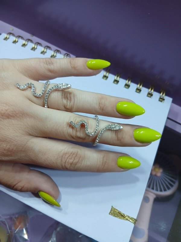 Producto - Anillo serpiente con stras