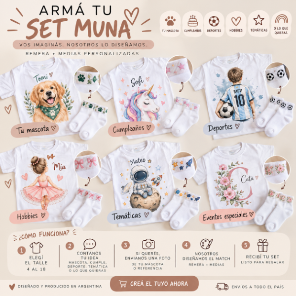 Producto - TU SET PERSONALIZADO - 2