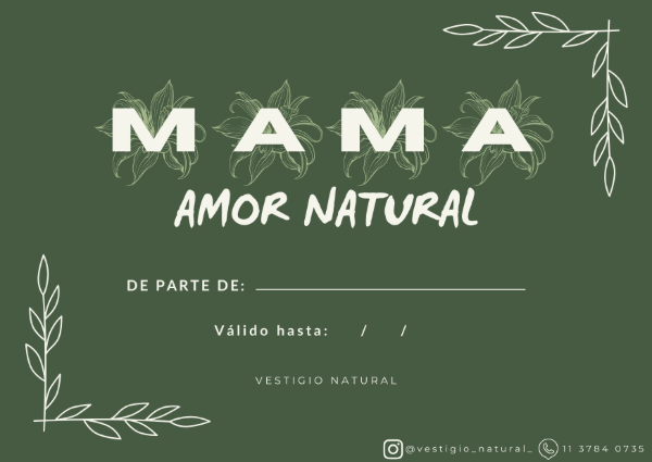Producto - "Amor Natural" para mama