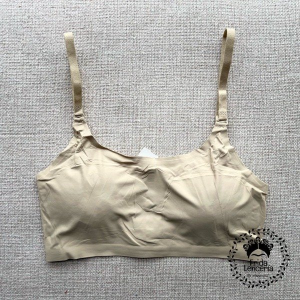 Producto - Top segunda piel c/ broche Nude