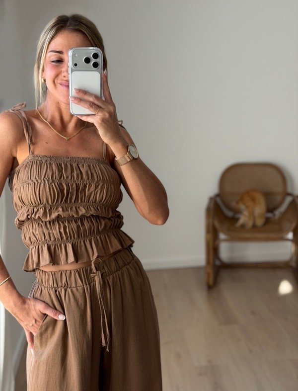 Producto - TOP STRAPLESS safari