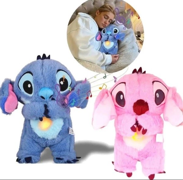 Producto - Stitch que respira  25 cm