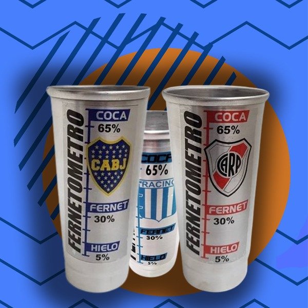Producto - VASO ALUMINIO FERNET 1 L - FUTBOL
