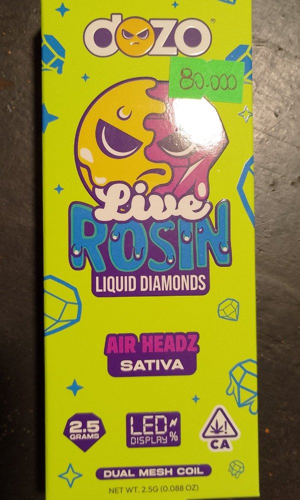 Producto - DOZO 2500MG "AIR HEADZ"