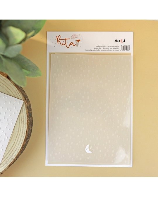 Producto - Carpeta de embossing Confetti 6x8