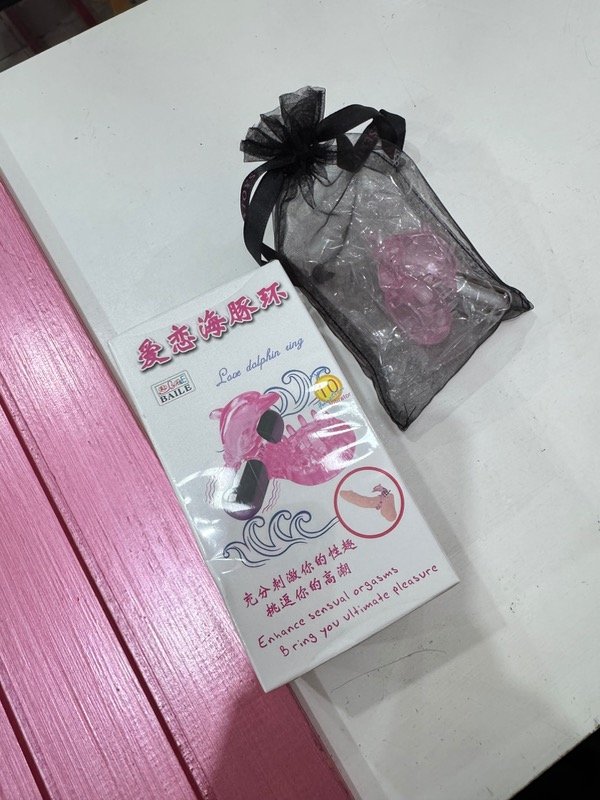 Producto - Anillo  vibrador delfín
