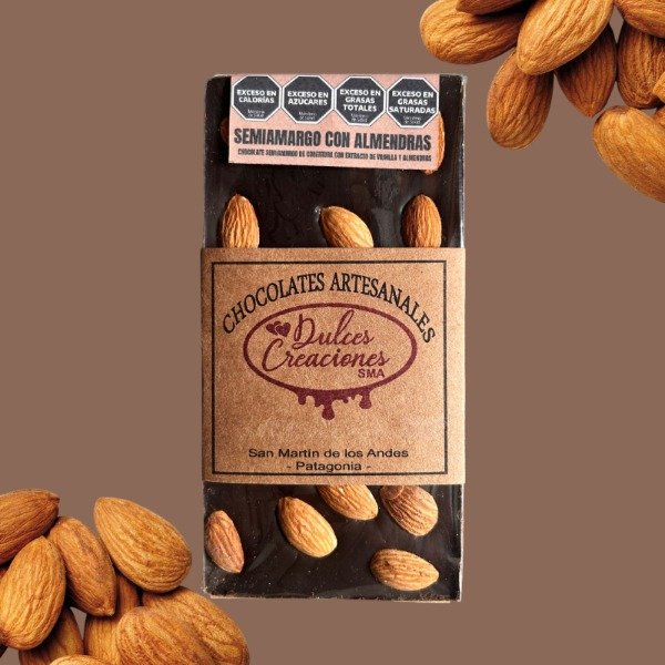 Producto - Semiamargo con Almendras - 1