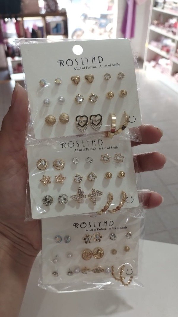 Producto - Aritos por 9 pares