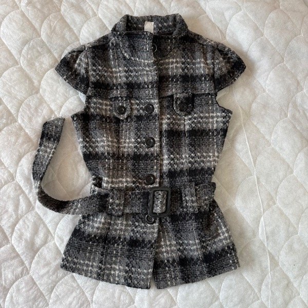 Producto - sunny plaid vest