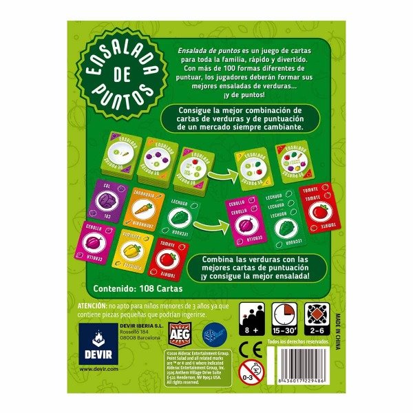 Producto - Ensalada De Puntos [Alquiler] - 1