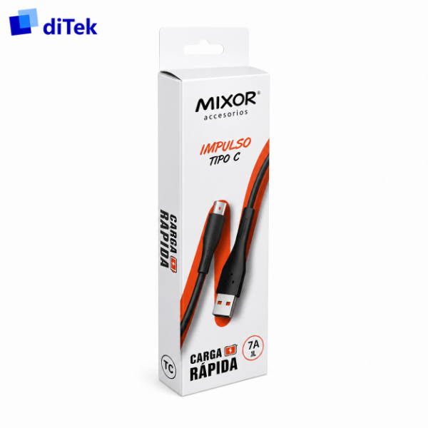 Producto - Cable USB a USB-C Mixor Impulso de Carga Rápida - 1