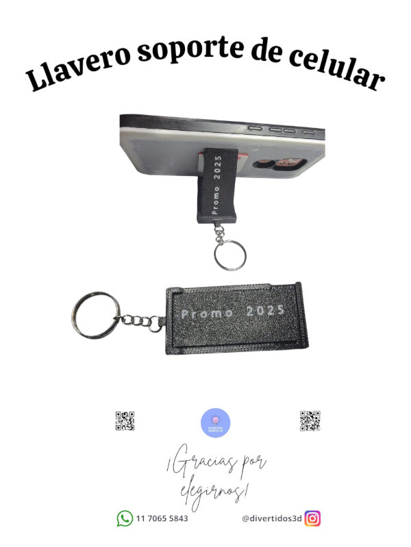 Producto - Llavero soporte celular promo