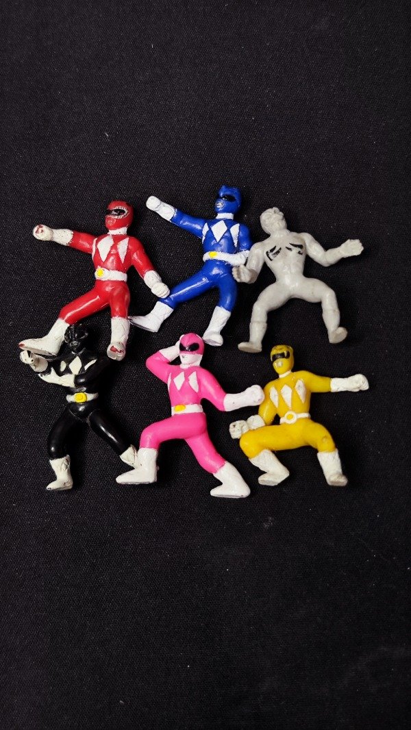Producto - Mini Figuras x6 - Tombola 4 cm España 1995 - Lote N4 - 0