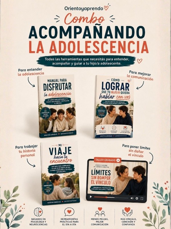 Combo Acompañando la adolescencia
