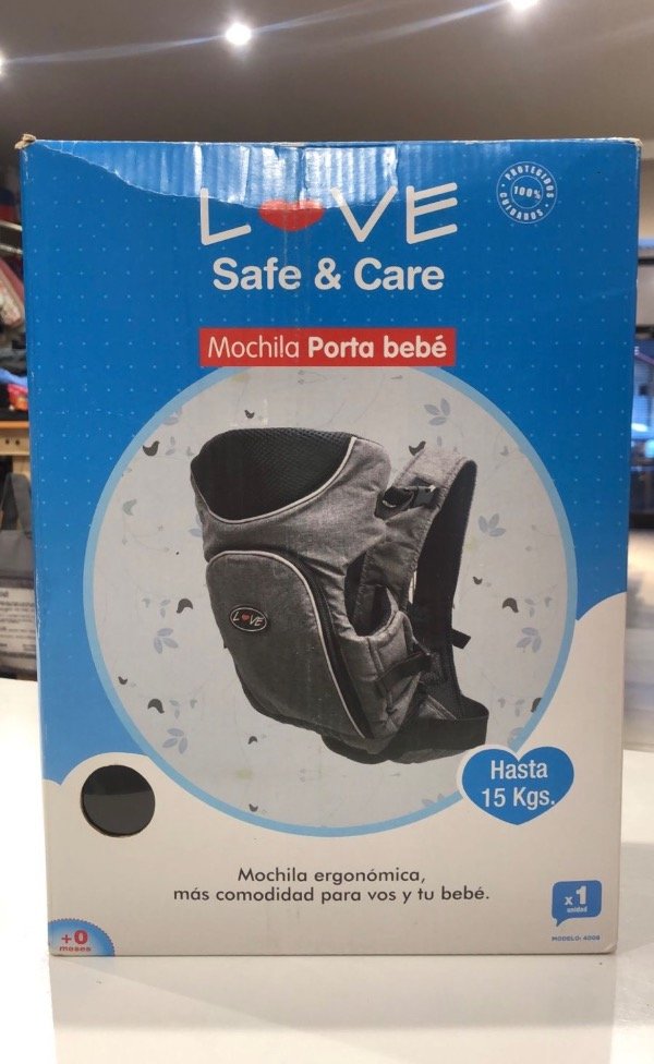 Producto - Mochila Porta Bebe Kiddy Roja - 3