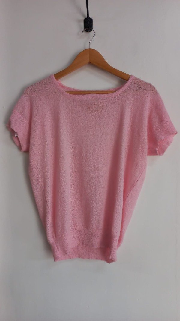 Producto - REMERA HILO ROSA BEBÉ