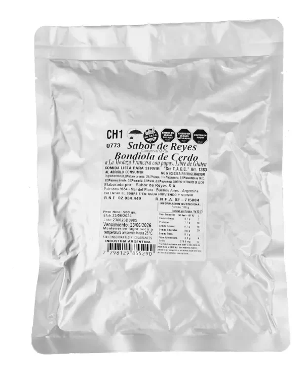 Producto - BONDIOLA DE CERDO SABOR DE REYES