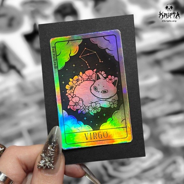 Producto - Sticker "Michi Zodiacal" - Virgo