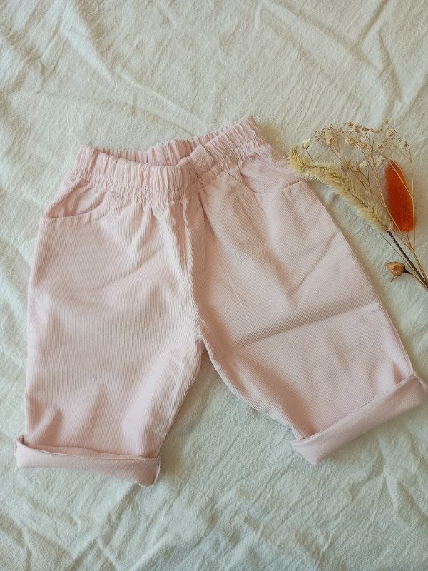 Producto - Pantalón Corderoy Rosa