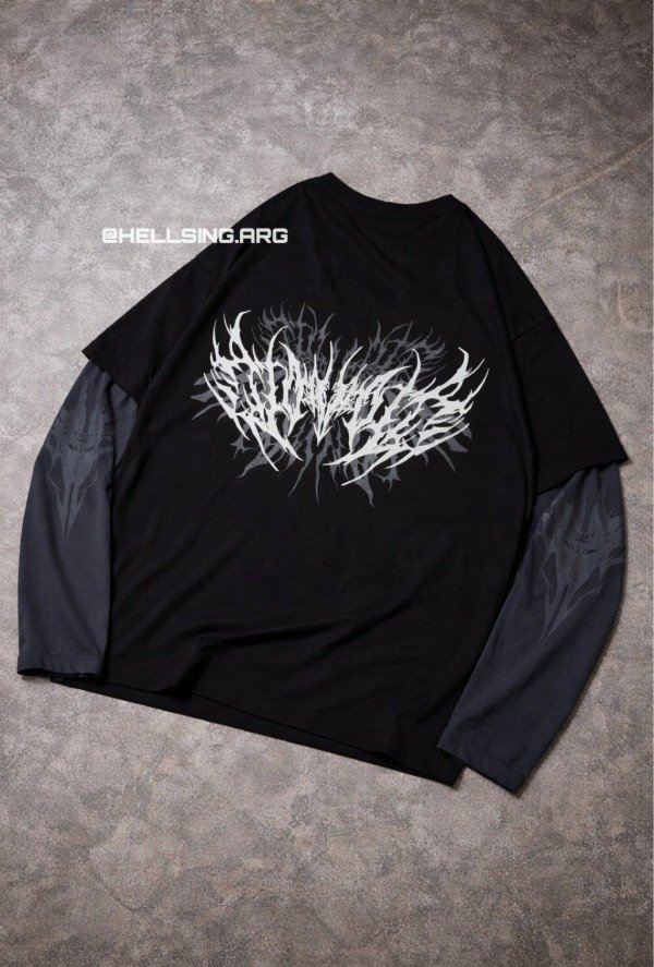 Producto - Remera manga larga "DARK ROOTS" AGOTADO