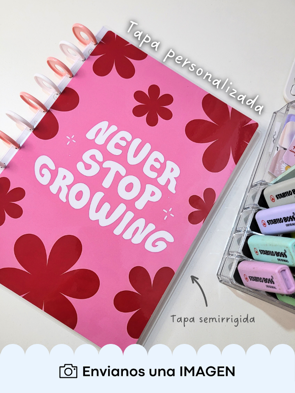 Producto - Cuaderno A4 y A5 con Sistemas de Discos PERSONALIZADA