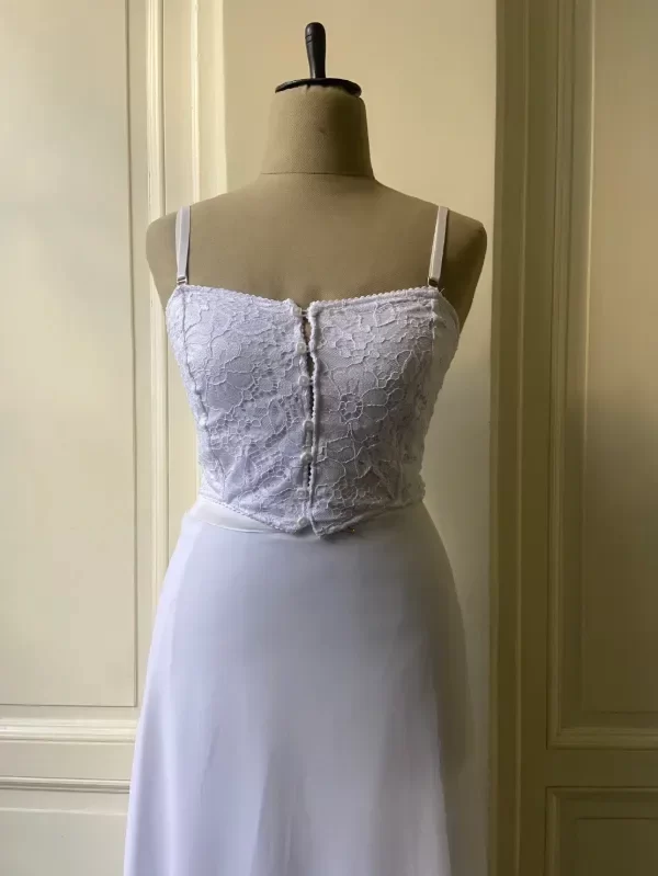 Producto - Corset Amapola Blanco