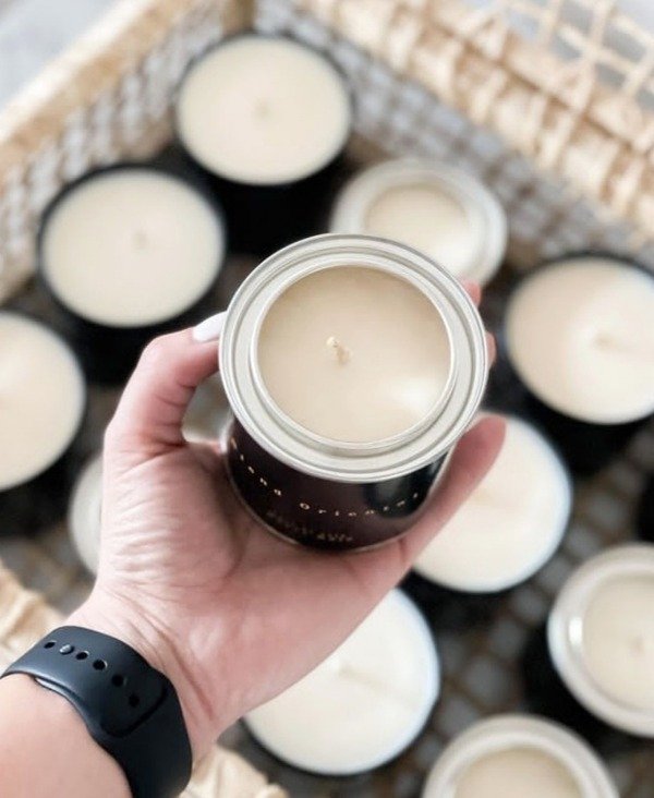 Producto - Vela de cera de soja Gardenia