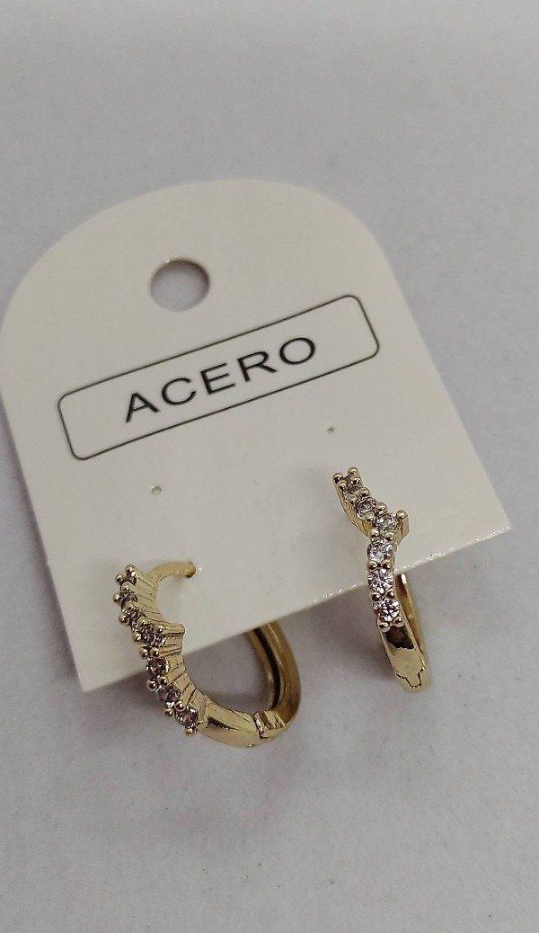 Producto - Aros estilo griego con strass