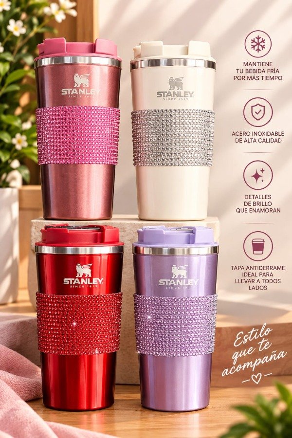 Producto - Vasos térmicos brillo 500ml
