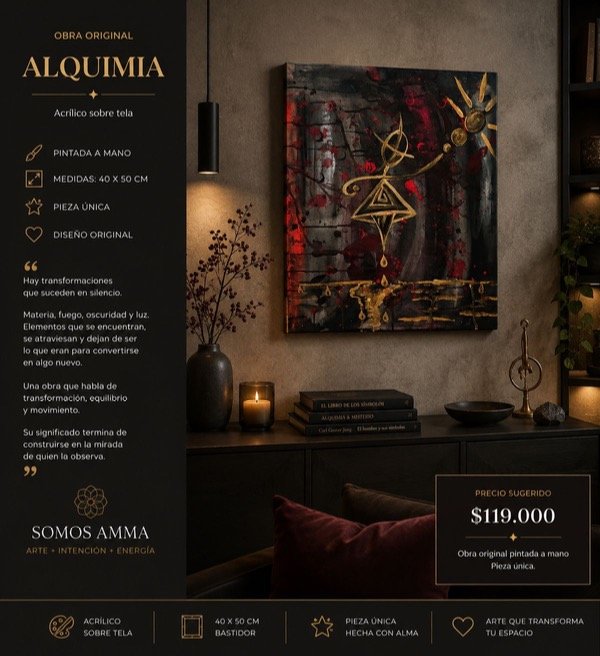 Producto - ALQUIMIA  OBRA ORIGINAL - 1