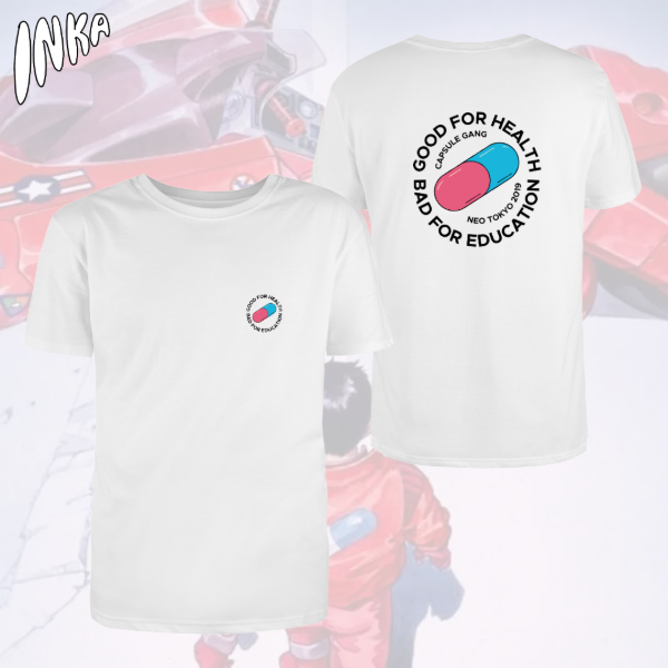 Producto - Remera - Good for Health, Bad for Education