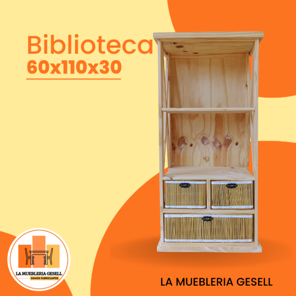 Producto - BIBLIOTECA CRUZ 60 BAJA