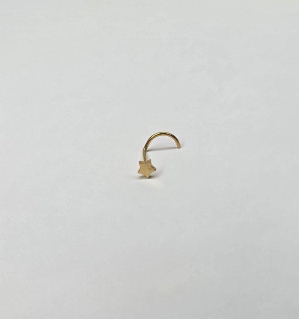 Producto - Nostril estrella dorada