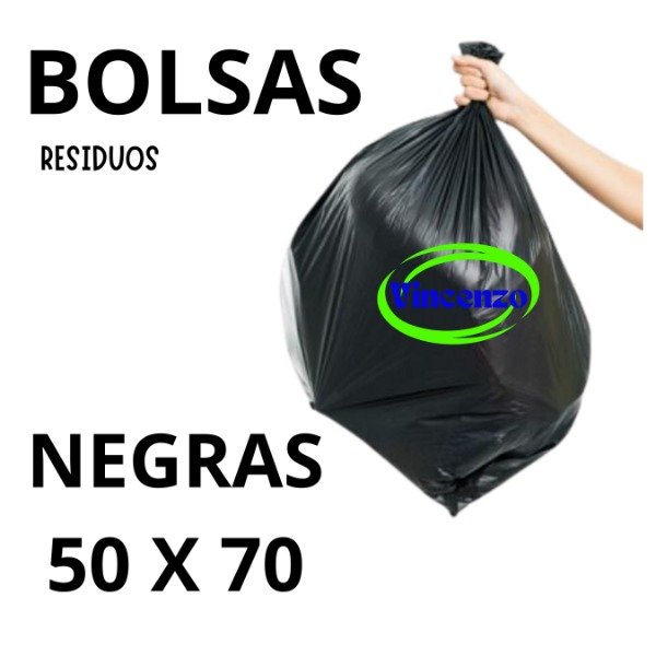 Producto - BOLSAS NEGRAS 50X70 (10 UNIDADES)
