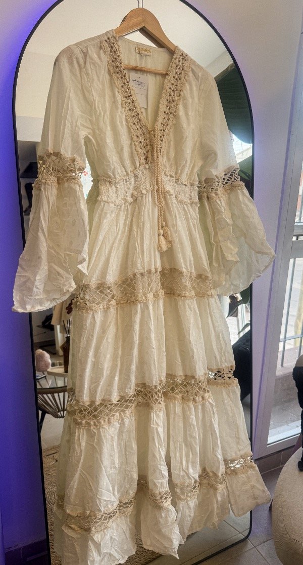 Producto - Vestido Largo Blanco WG2515