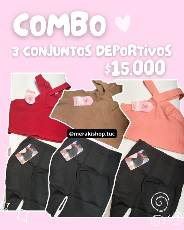 Producto - 3 conjuntos deportivos