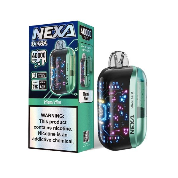 Producto - (POD DESCARTABLE) NEXA 40K ULTRA - MIAMI MINT