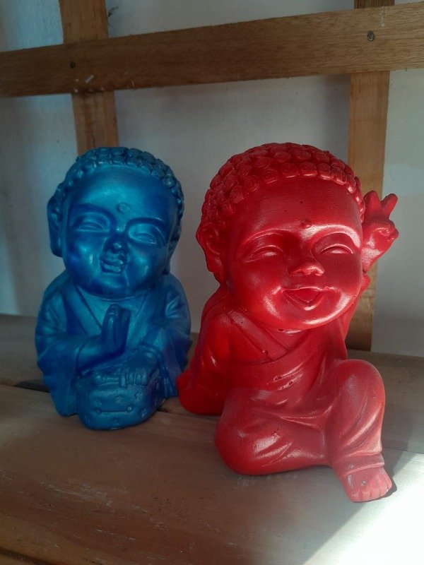 Producto - Buda de 13 cm pintado