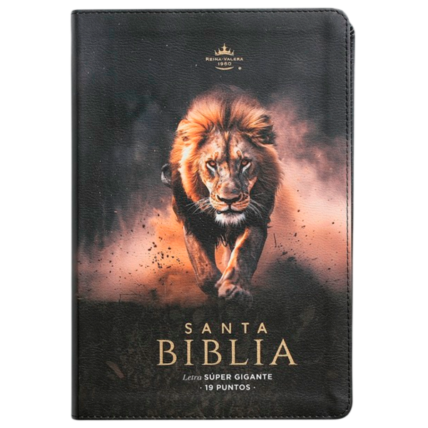 Producto - Biblia Reina Valera 1960 Letra Súper Gigante León De Judá