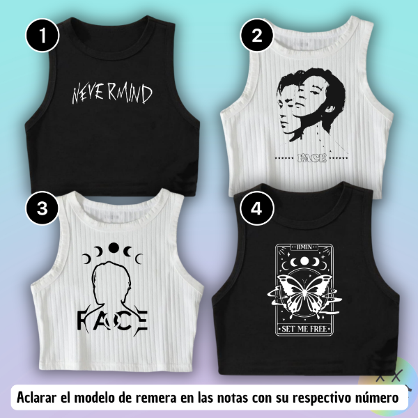 Producto - Musculosas Jimin #1
