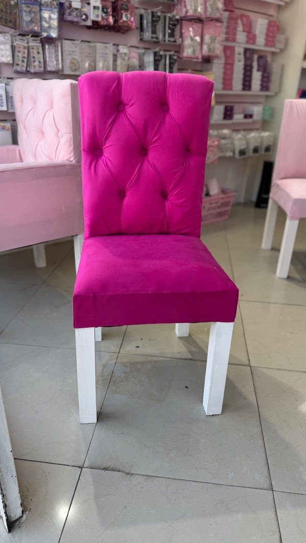 Producto - SILLA CAPITONE FUCSIA SALE!