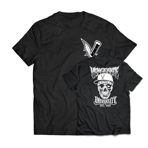 Producto - Remera Avenged Sevenfold Vengeance University Frente y Espalda