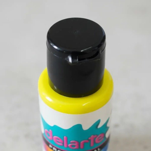 Producto - Pintura Acrilico Model Delarte 50 cc 301 Amarillo Fluo - 1
