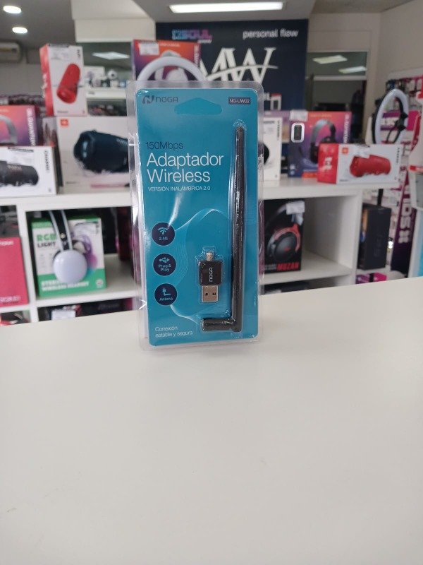 Producto - Placa de Red USB Con Antena 150mbps Noga NG-UW02