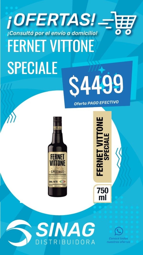 Producto - Fernet Vittone Speciale 750ml