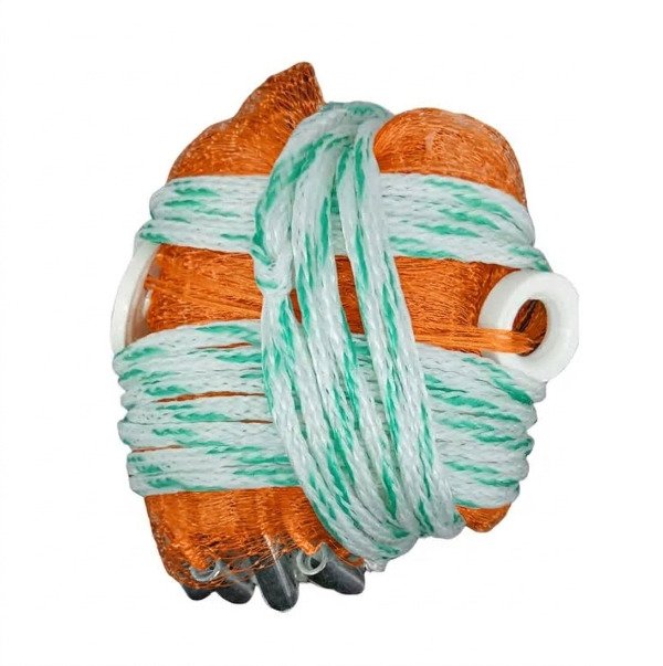 Producto - Atarraya de Hilo Moscuzza 2.40m Ancho Soga de 10m y Plomadas - 5