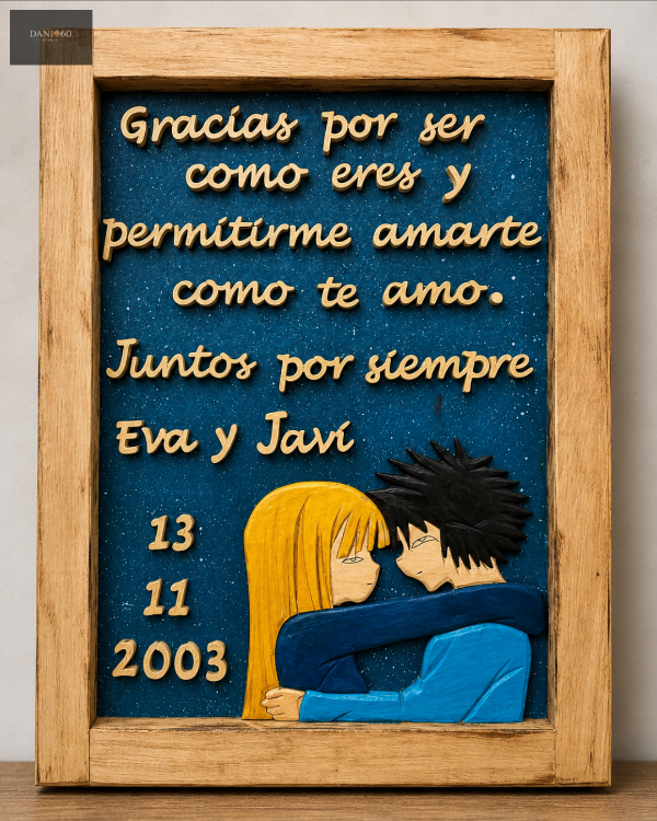 Producto - Cuadro Personalizado Juntos por Siempre