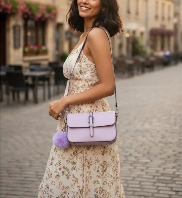 Producto - Cartera Múnich - Línea Premium - Lila