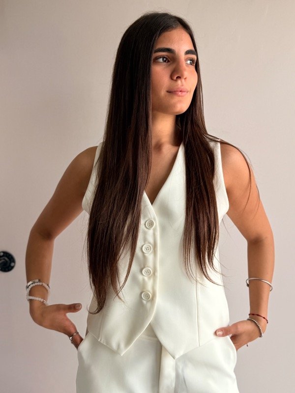 Producto - Chaleco SOPHIE natural