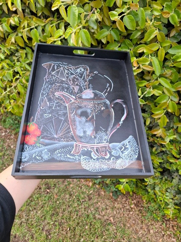 Producto - Bandeja Tetera y Frutillas (Bell Ville) - 8